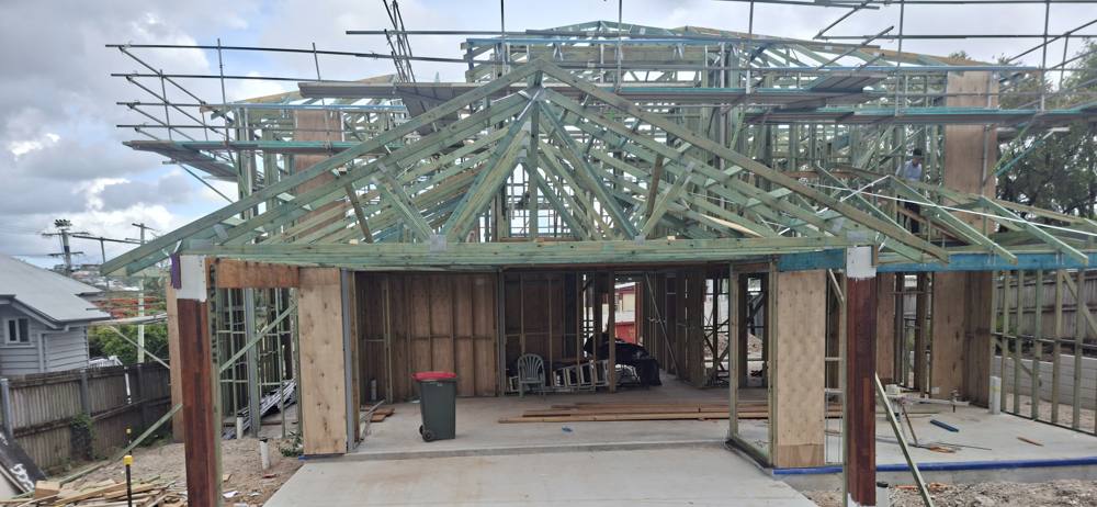 Frames up