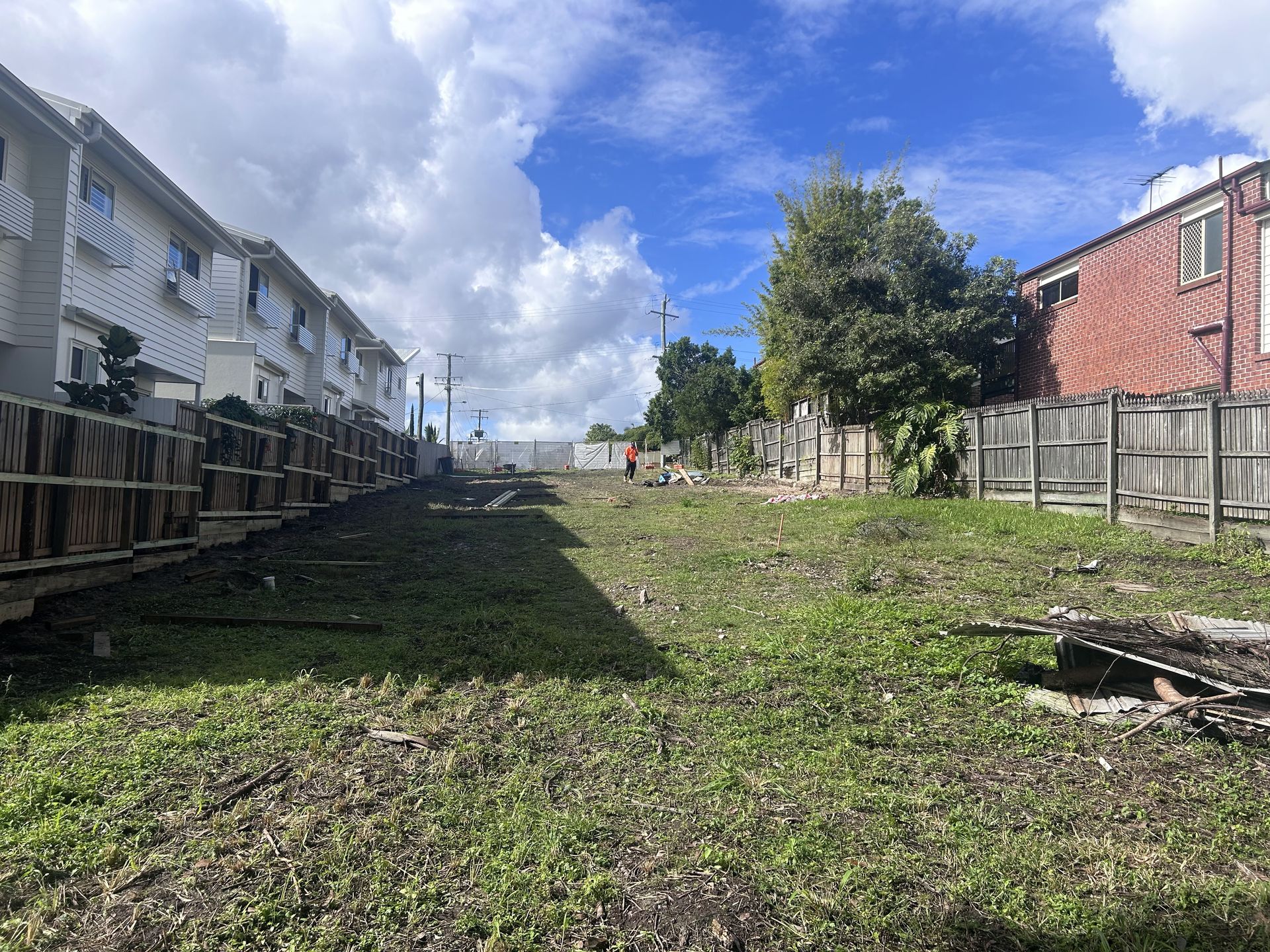The block as purchased